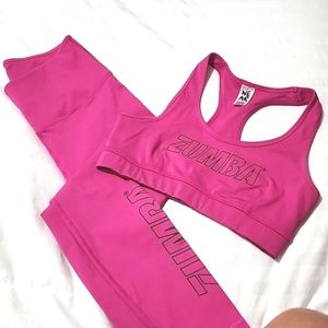 Zumba pink set